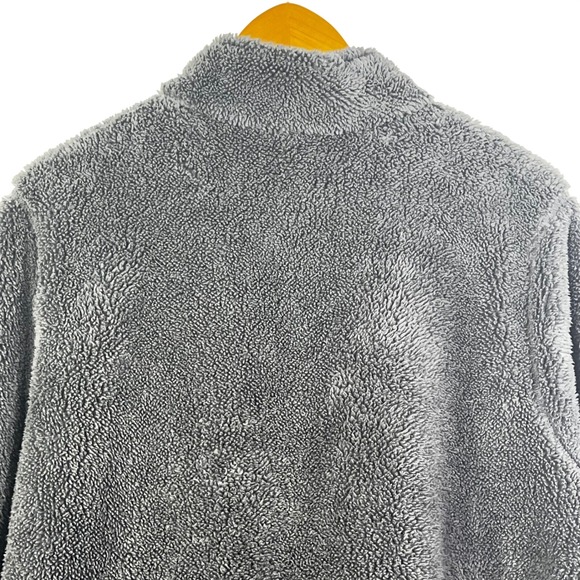 Beaumont Blue Streaks Fleece Pullover Women's‎ XL 1/4 Zip Pockets Plush Soft - Picture 4 of 5